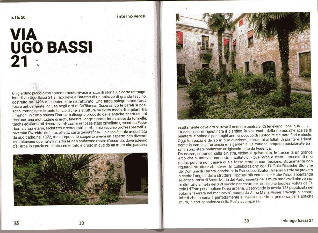 Il Giardino Segreto Apartman Ferrara Kültér fotó